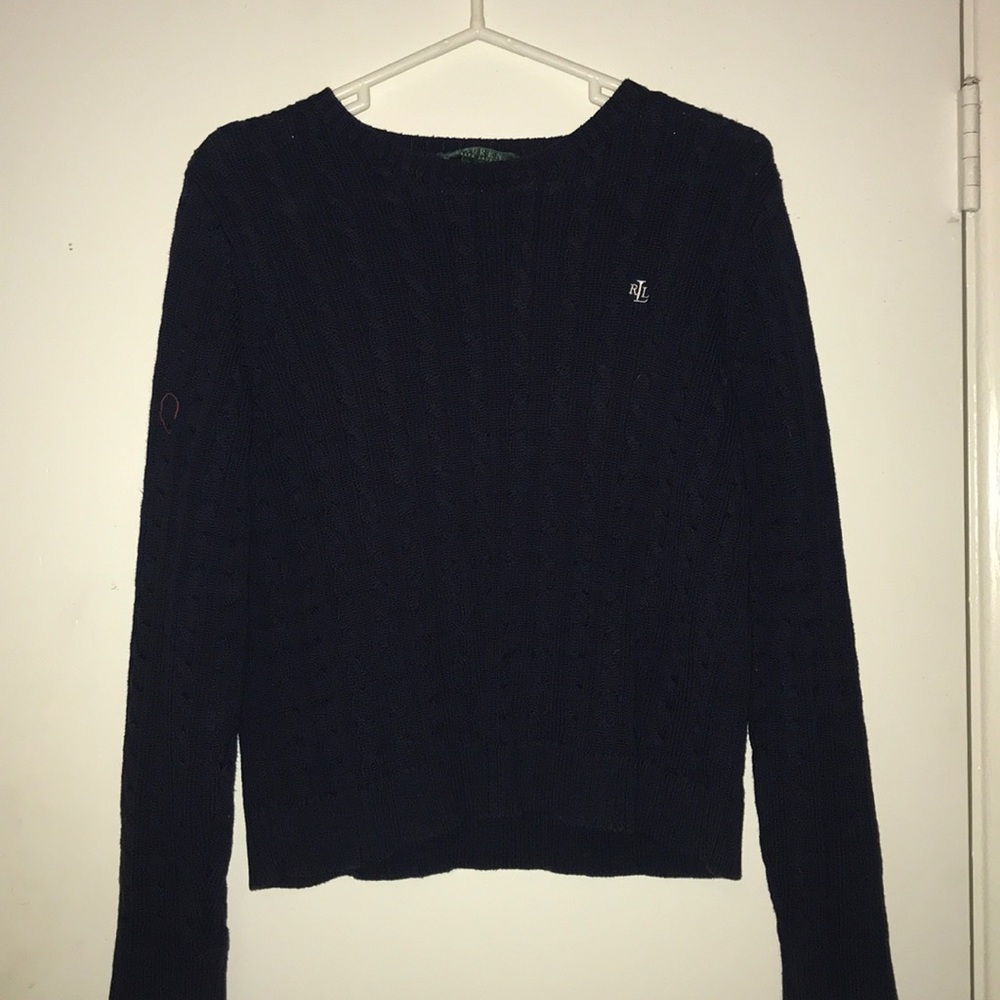 Navy blue Ralph Lauren sweater